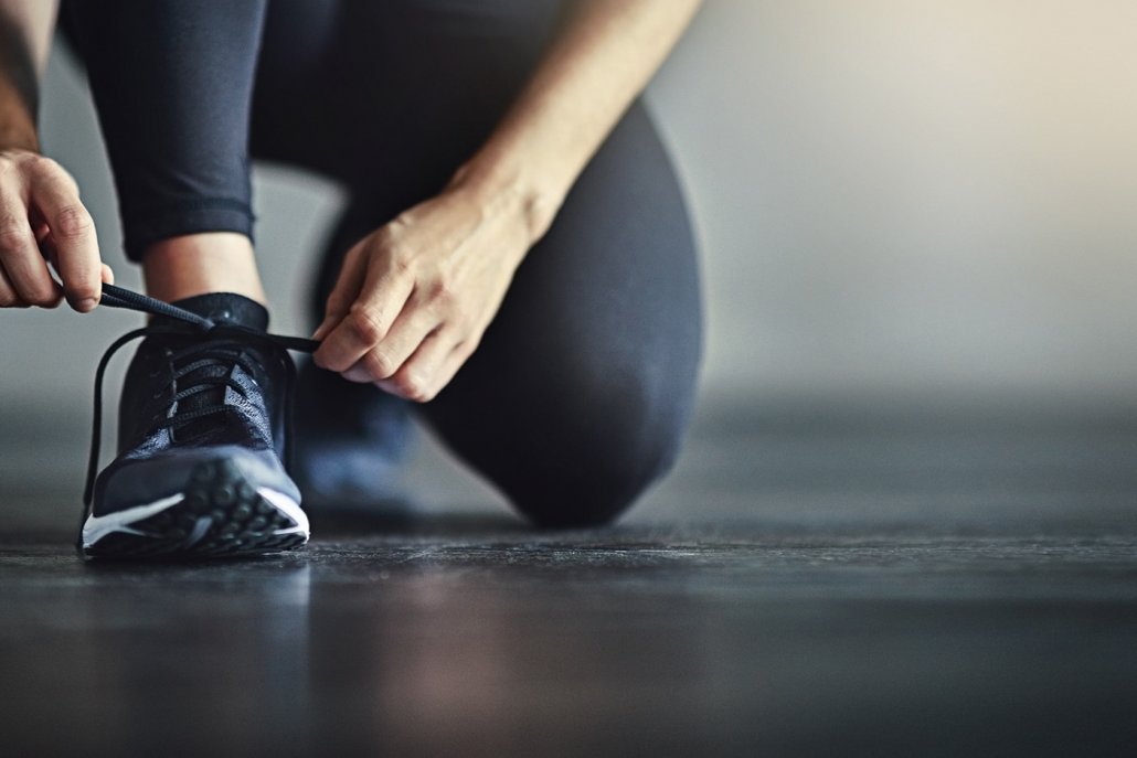 jobmesse-vorbereitung-tipps Sportler bei der Vorbereitung des Wettkampfes